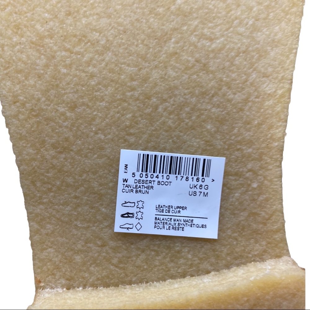 Clarks Desert Boots Brown Leather Size 7M - Picture 11 of 11